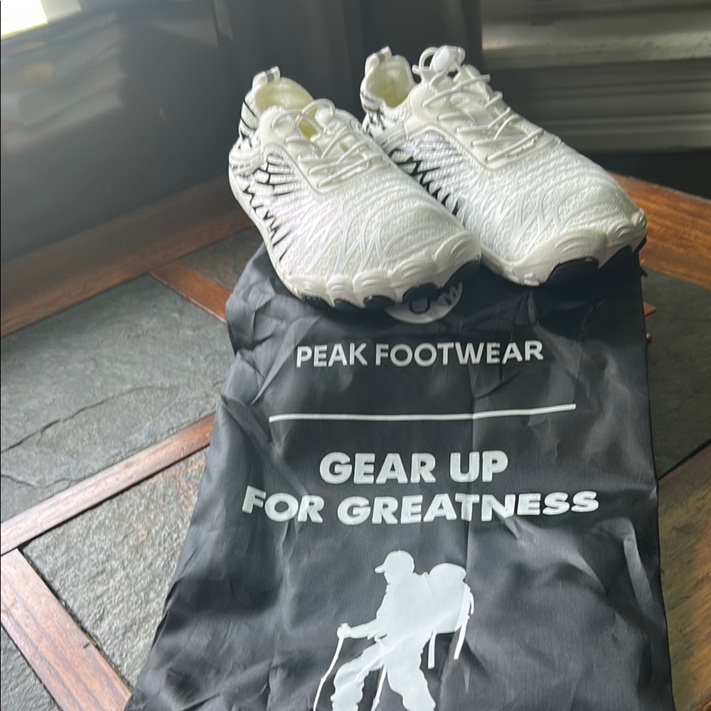 Peak Performance White Sneakers (Brand New - Never Worn)